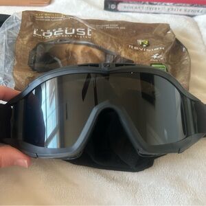 Revision Military Desert Locust Black Tactical Goggles